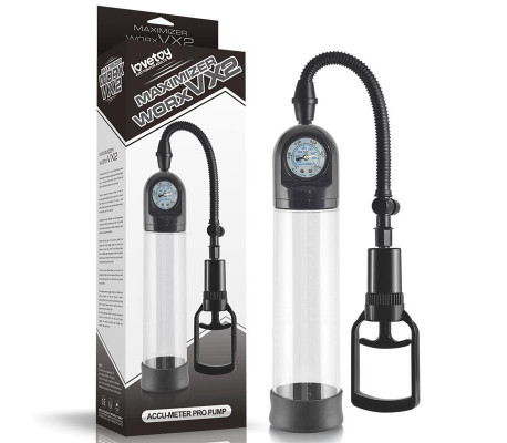 Bomba para el Pene con Válvula de Presión Maximizer Worx VX2