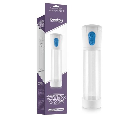 Bomba para el Pene Automática Maximizer Worx VX3