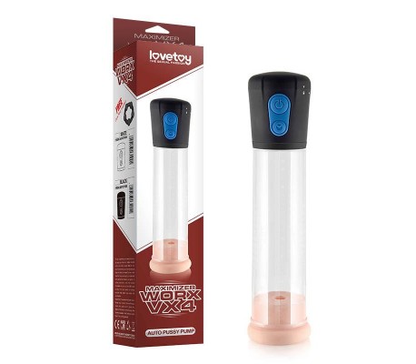 Bomba para el Pene Automática Maximizer Worx VX4 Vagina