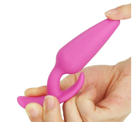 Plug Anal Lure Me Talla S Rosa