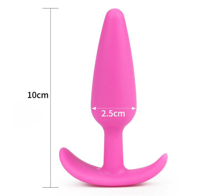 Plug Anal Lure Me Talla S Rosa