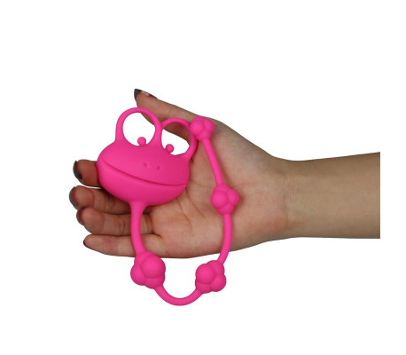 Cadena Anal Frog Rosa