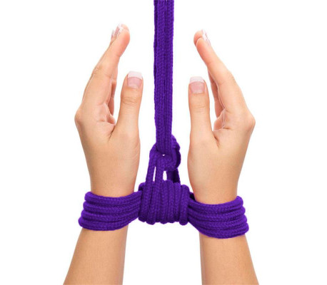 Cuerda Bondage Suave Púrpura