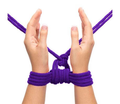 Cuerda Bondage Suave Púrpura