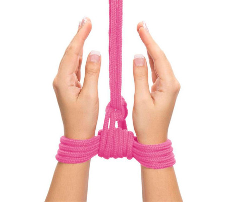 Cuerda Bondage Suave Rosa