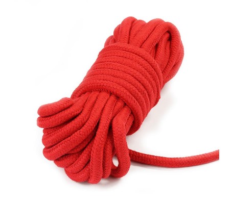 Cuerda Bondage Suave Rojo