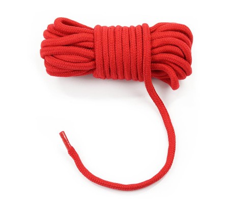 Cuerda Bondage Suave Rojo