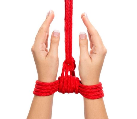 Cuerda Bondage Suave Rojo