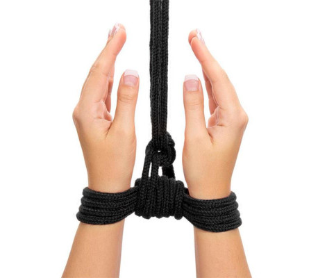 Cuerda Bondage Suave Negro