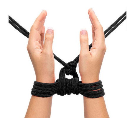 Cuerda Bondage Suave Negro