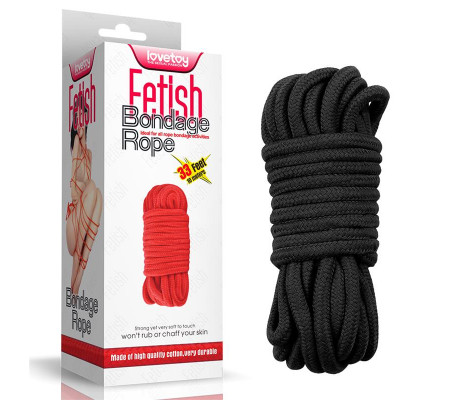Cuerda Bondage Suave Negro