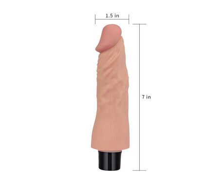 Vibrador Real Softee 7 Natural
