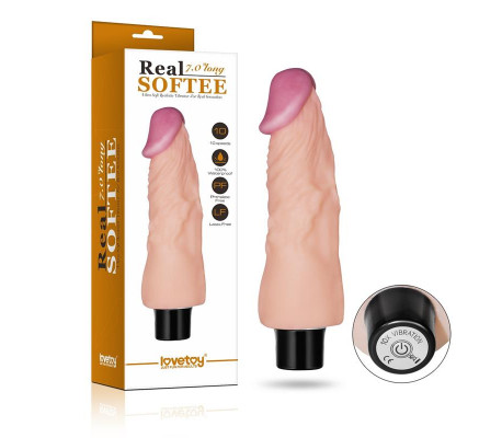 Vibrador Real Softee 7 Natural
