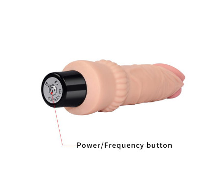 Vibrador Real Softee 7.8 Natural