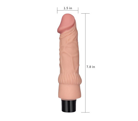 Vibrador Real Softee 7.8 Natural