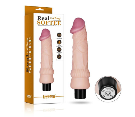 Vibrador Real Softee 7.8 Natural