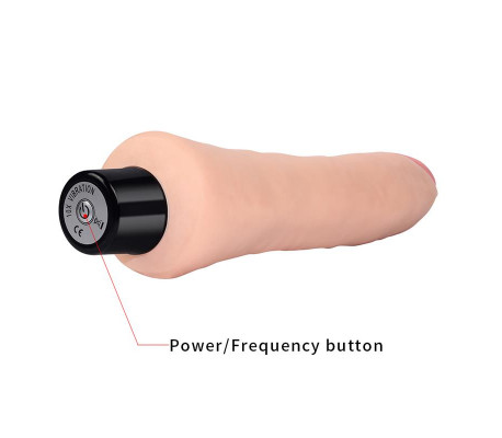 Vibrador Real Softee 9 Natural