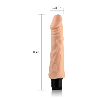 Vibrador Real Feel 8 Natural
