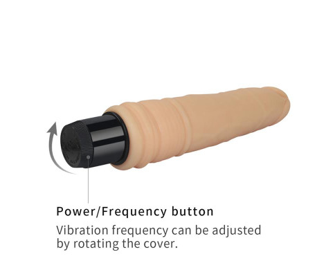 Vibrador Real Feel 7.5 Natural
