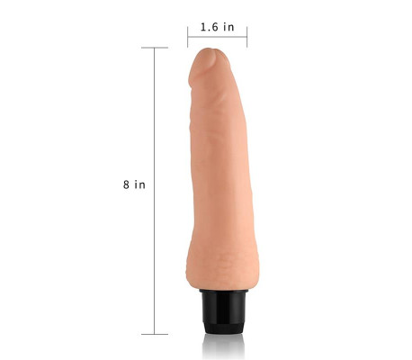 Vibrador Real Feel 8 Natural