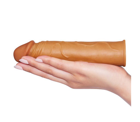 Funda para el Pene Pleasure X Tender Marrón