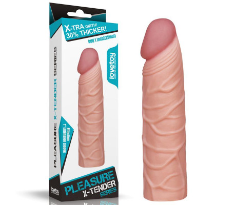 Funda para el Pene Pleasure X Tender Natural