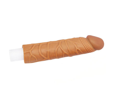 Funda para el Pene Pleasure X Tender Marrón