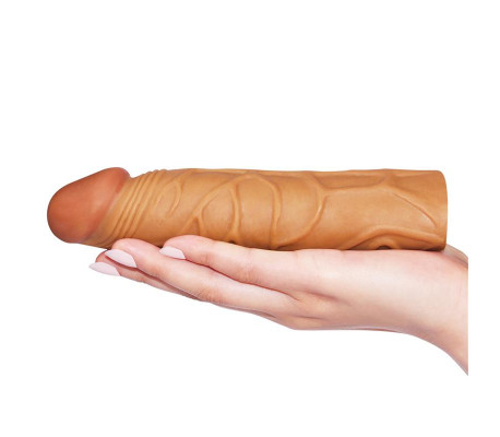 Funda para el Pene Pleasure X Tender Marrón