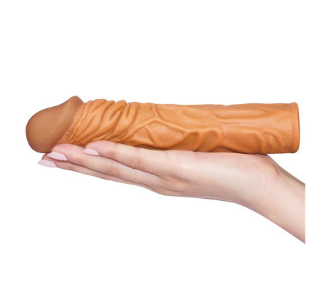 Funda para el Pene Add 2 Pleasure X Tender Marrón
