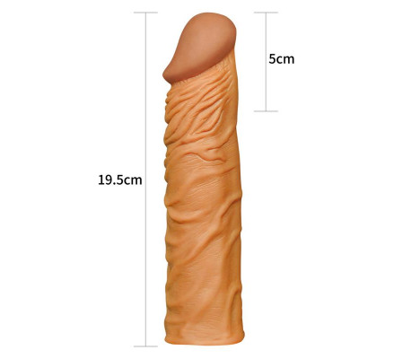 Funda para el Pene Add 2 Pleasure X Tender Marrón