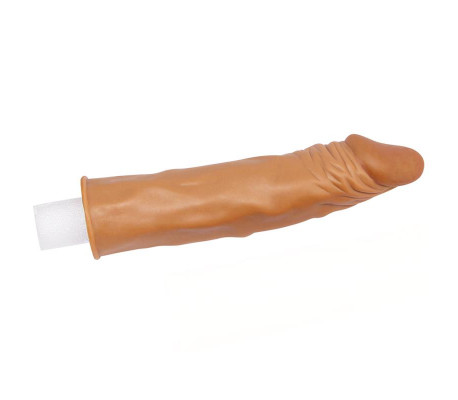 Funda para el Pene Add 2 Pleasure X Tender Marrón