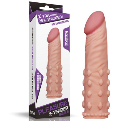 Funda para el Pene Add 2 Pleasure X Tender Natural