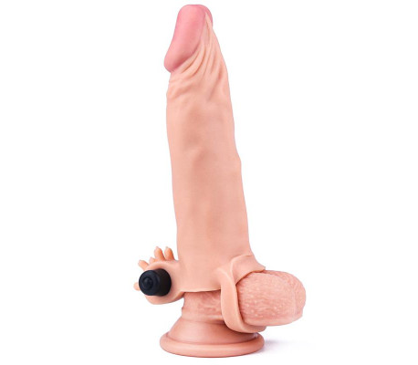Funda para el Pene con Vibración Add 2 Pleasure X-Tender Natural