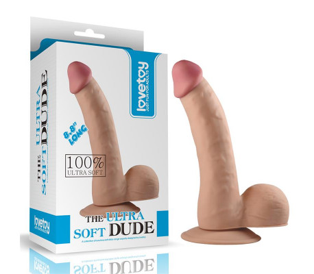 Dildo The Ultra Soft Dude 8.8 Natural