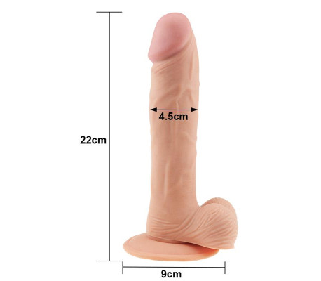 Dildo The Ultra Soft Dude 9 Natural