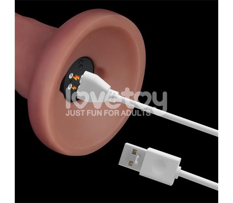 Dildo Dual Density con Vibración 8