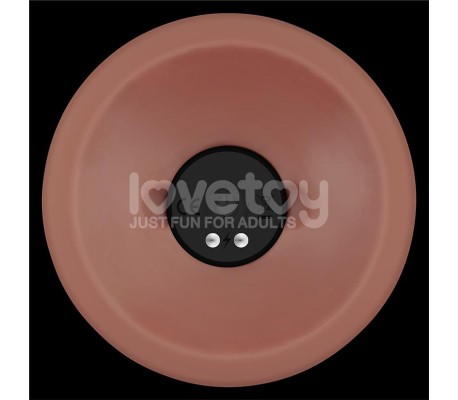 Dildo Dual Density con Vibración 10.5