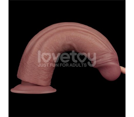 Dildo Dual Density con Vibración 10.5