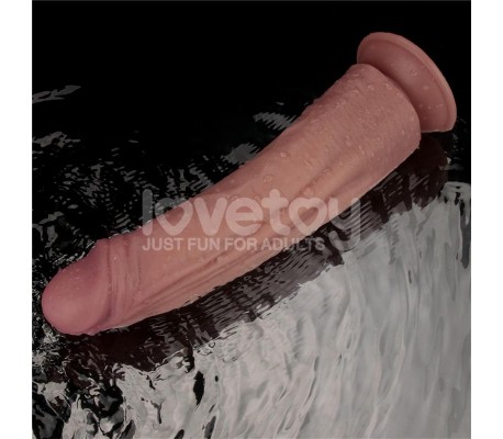Dildo Dual Density con Vibración 10.5