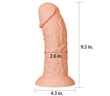 Dildo King 9.5 Natural