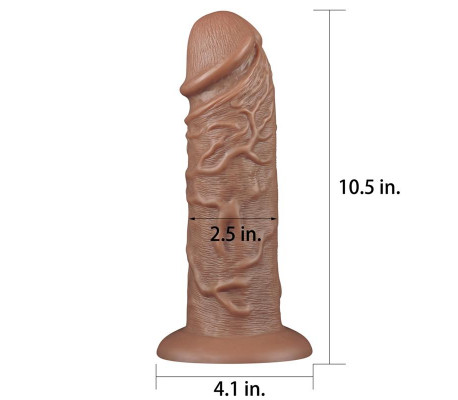 Dildo King 10.5 Marrón