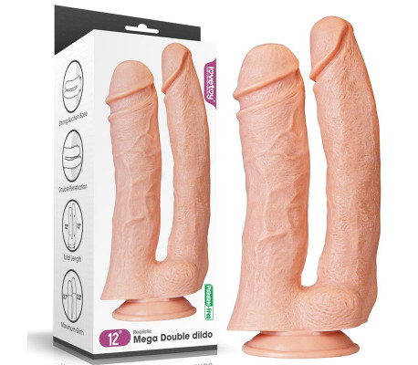 Dildo Doble King 12 Natural