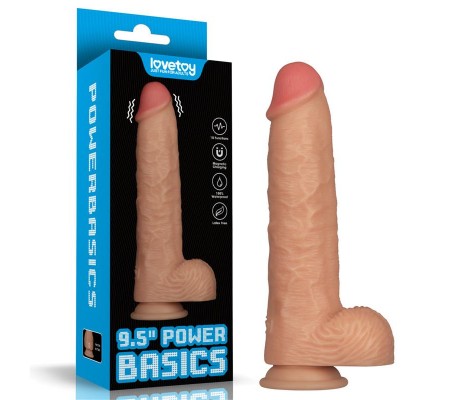 Power Basics Dildo con Vibración 9.5