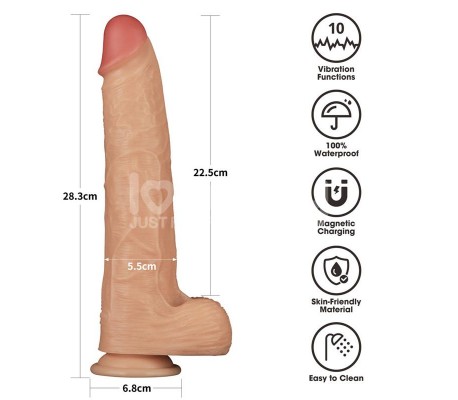Power Basics Dildo con Vibración 11