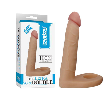 Dildo The Ultra Soft Double 6.25 Natural