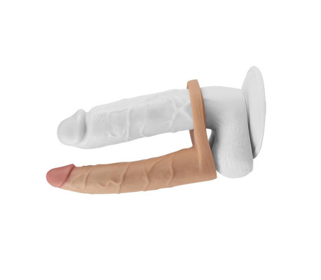 Dildo The Ultra Soft Double 7 Natural