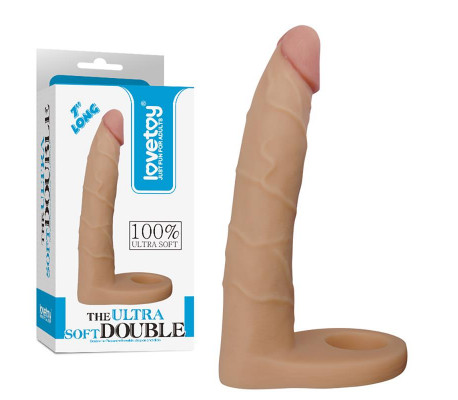 Dildo The Ultra Soft Double 7 Natural