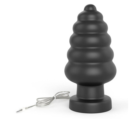 Plug Anal con Vibración King Sized 7 Negro