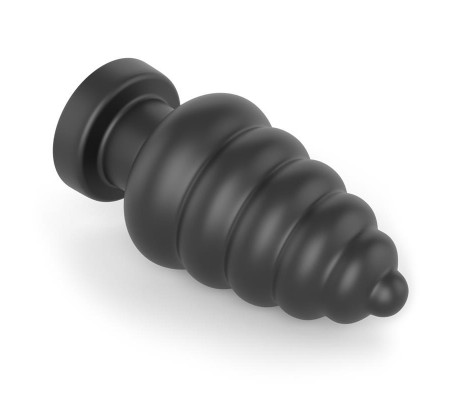 Plug Anal con Vibración King Sized 7 Negro