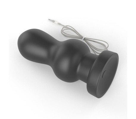 Plug Anal con Vibración King Sized 7 Negro